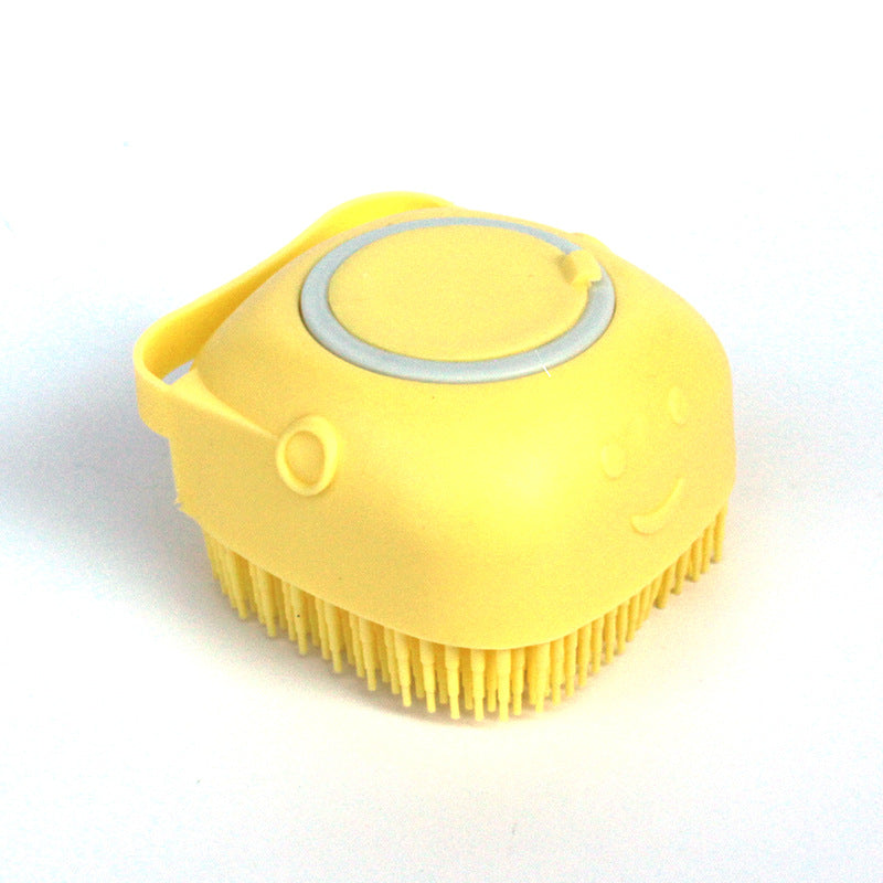 SudsyPaws™ 2-in-1 Silicone Massage & Shampoo-Dispensing Pet Brush