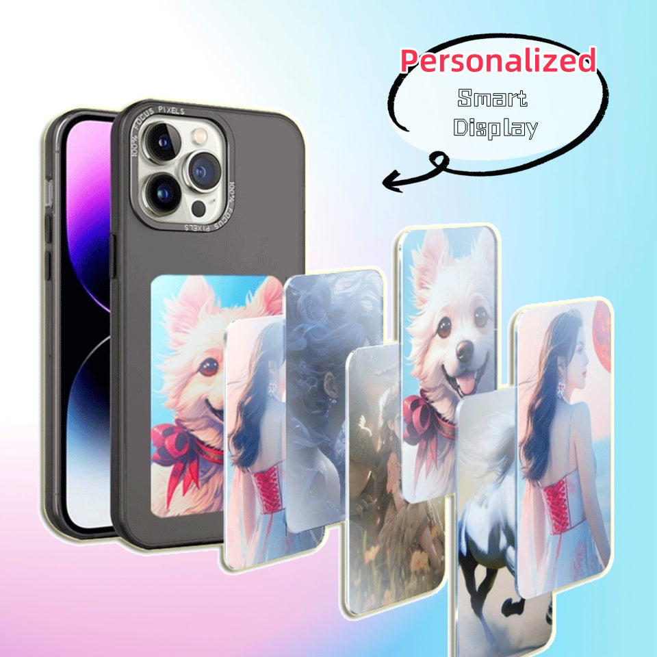 Infinite Display Phone Cover - Battery-Free E-Ink Personalized Screen Case