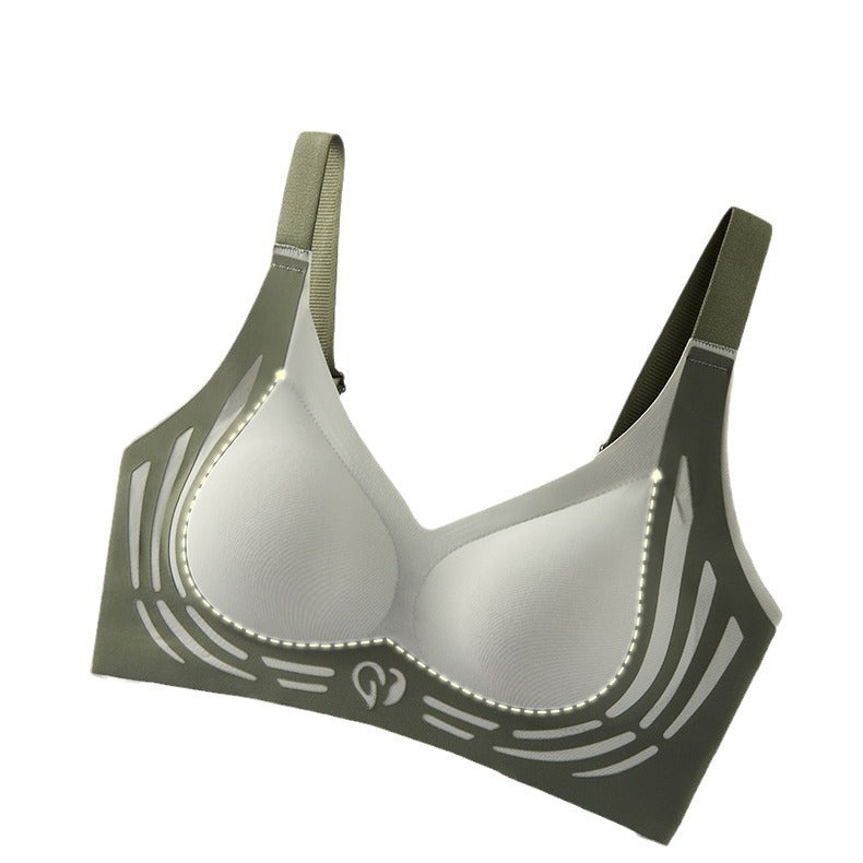 CloudSupport Plus-Size Bra – Customizable Wireless High-Impact Activewear