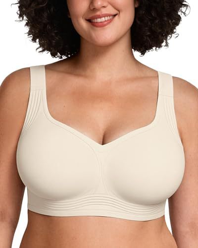 LiftFree™ Full-Coverage Push-Up Bra – Wireless Support & All-Day Comfort