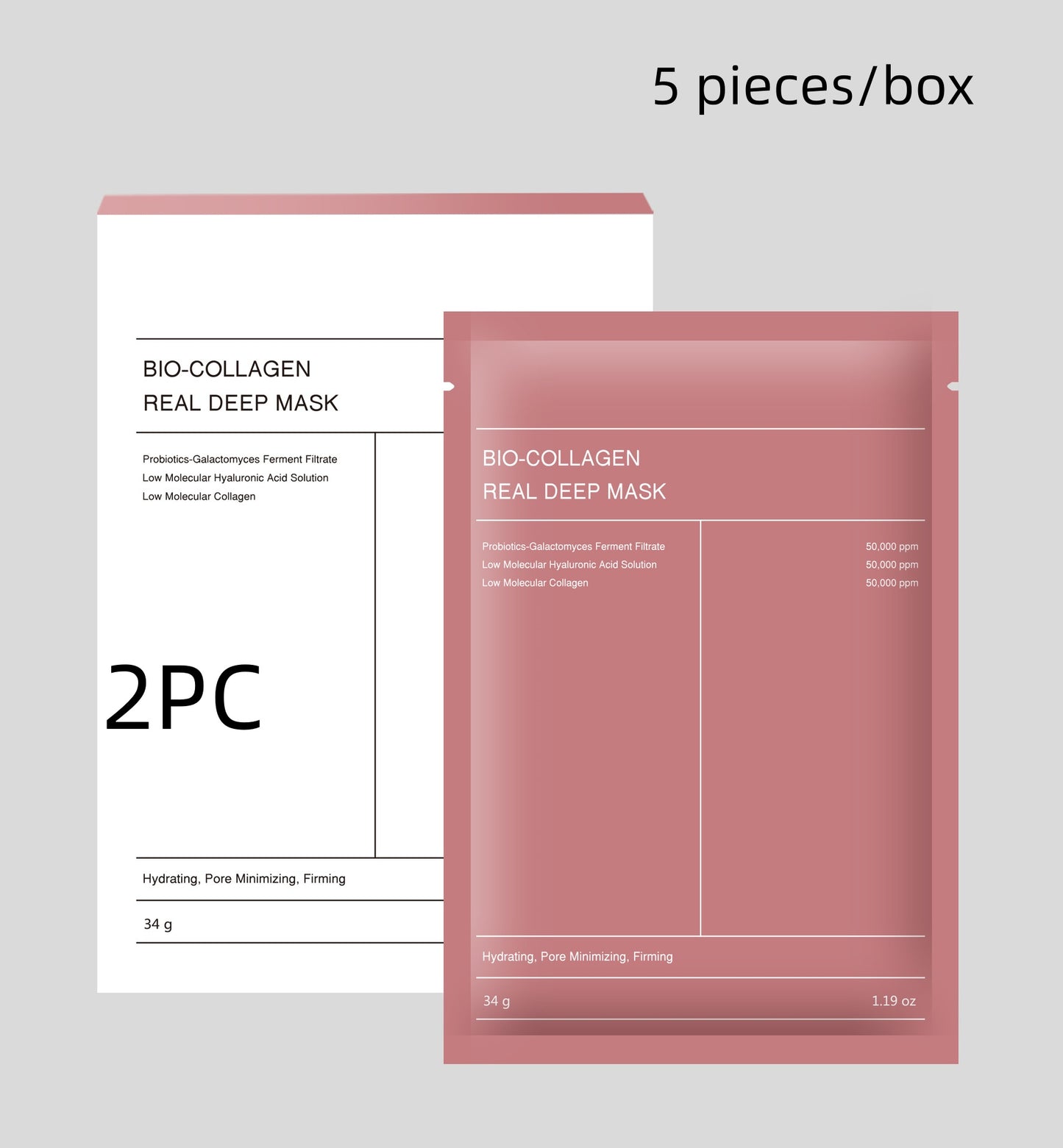Ultra-Hydrating Collagen Face Mask – Firming & Pore-Refining