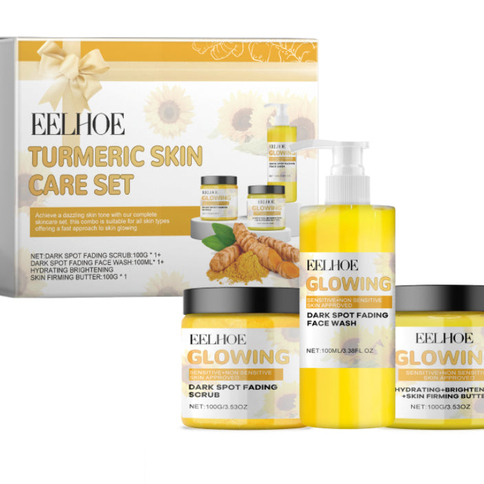 Turmeric Brightening & Anti-Dark Spot 3-Step Ritual Set