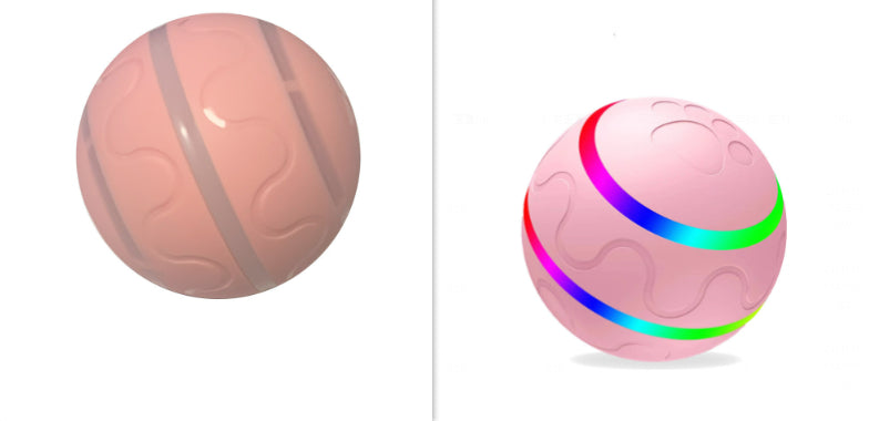 Intelligent Interactive Cat Ball Toy - USB Rechargeable 360° Rotating Robotic Pet Toy