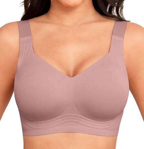 AuraSilk™ Full-Coverage Wireless Bra – Ultra-Comfort Everyday Ice Silk Bralette