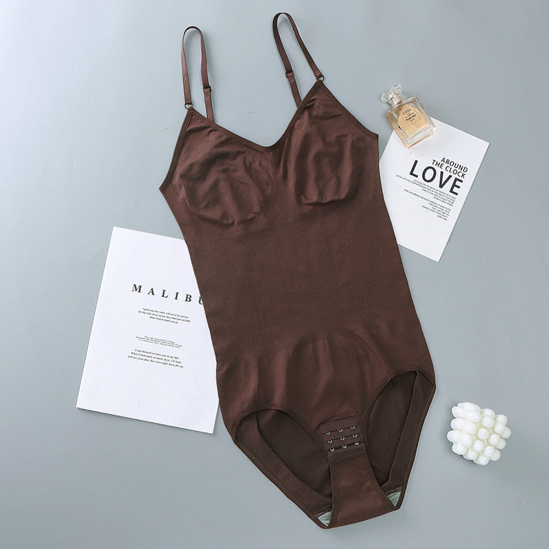 SnatchedCurve™ Seamless Front-Closure Shapewear – Full-Body Contouring Bodysuit
