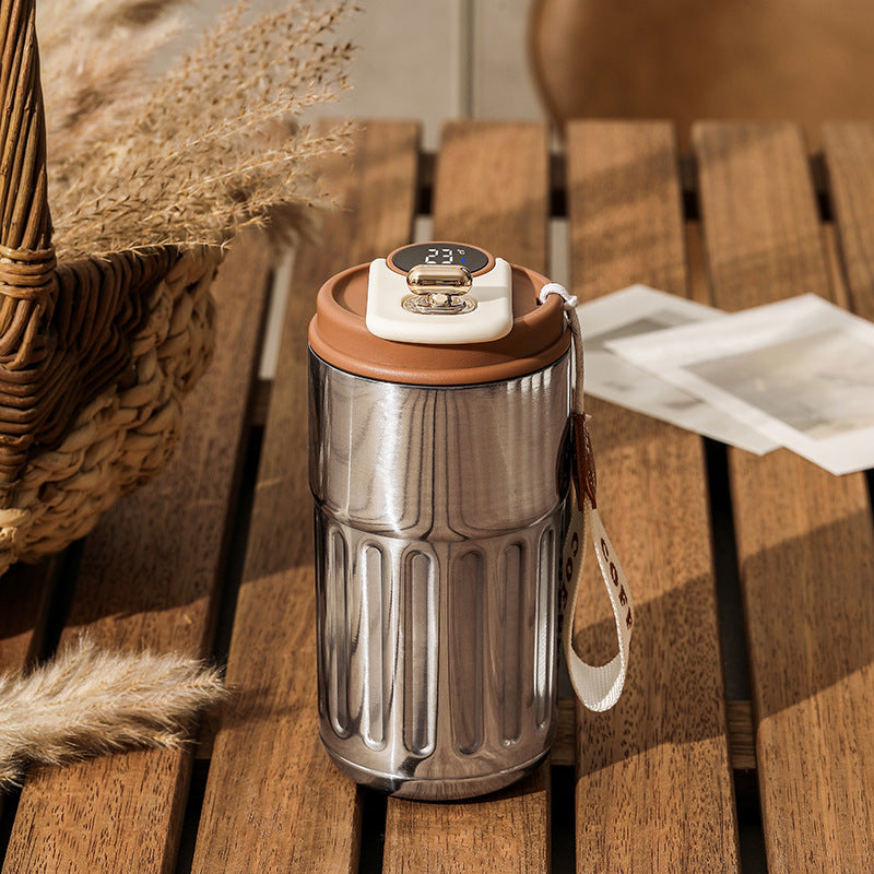 Trend Ritual™ Smart Thermal Bottle - 450ml LED Temperature Display Coffee Mug