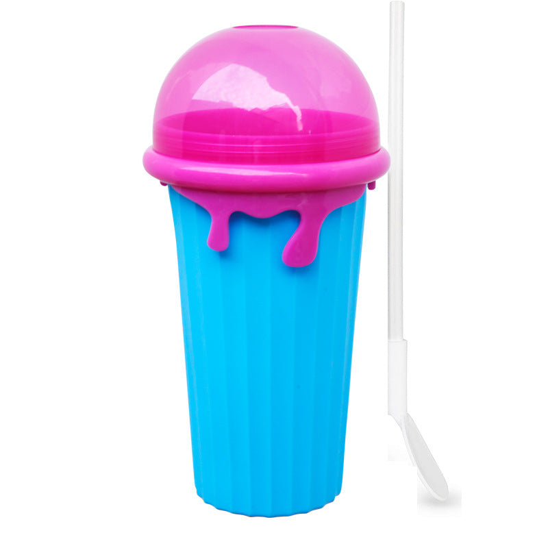 Trend Ritual™ Magic Slushy Maker Cup - 500ml Quick-Freeze Smoothie Squeeze Cup