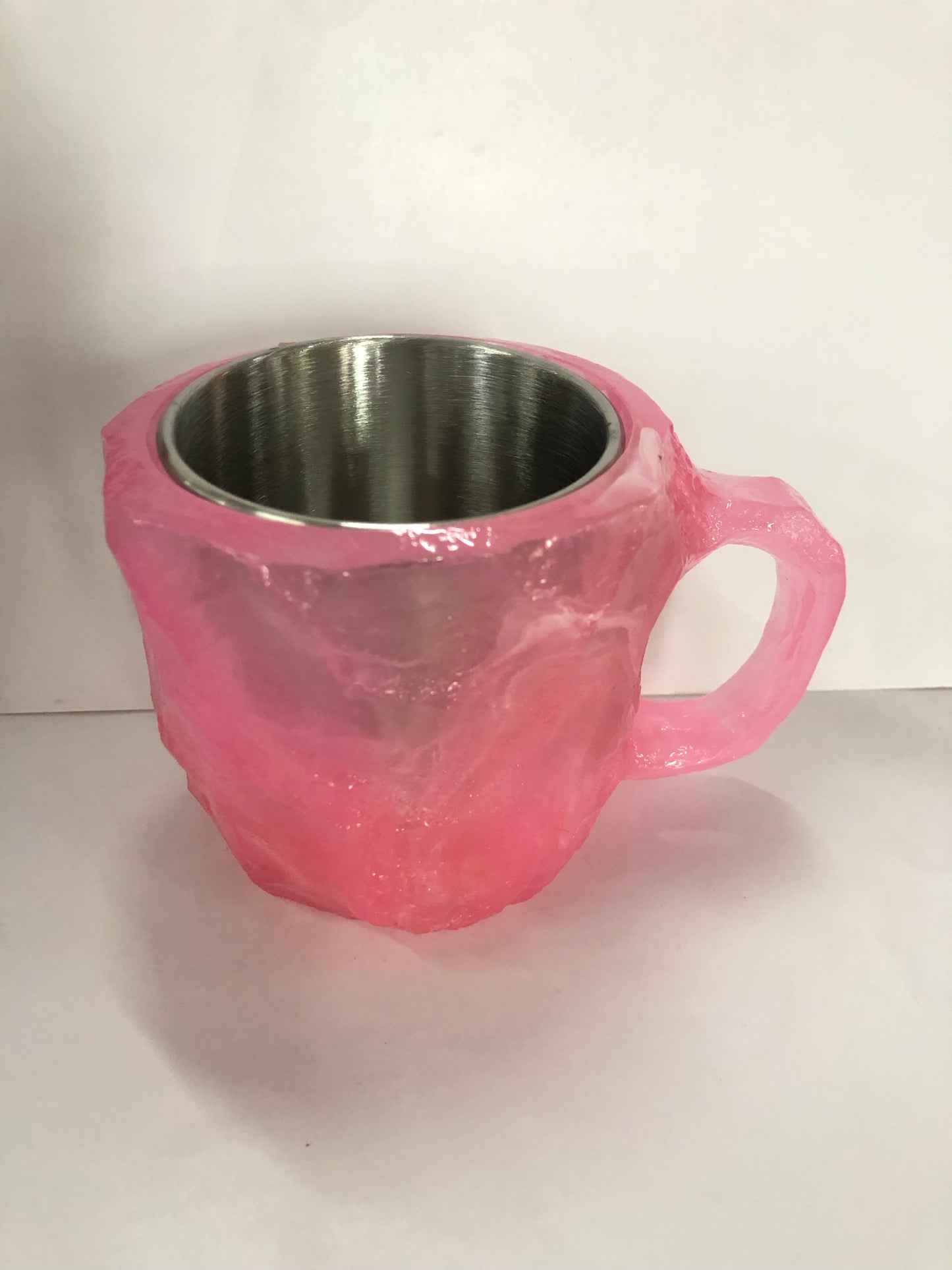 Trend Ritual™ Ethereal Geode Resin Mug - 400ml Handcrafted Mineral Crystal Cup