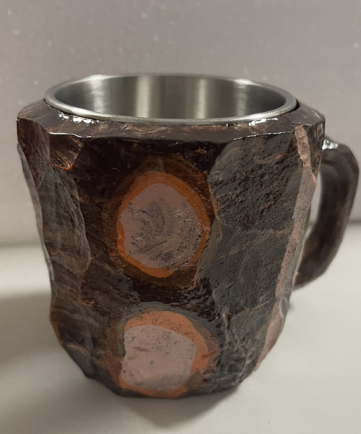 Trend Ritual™ Ethereal Geode Resin Mug - 400ml Handcrafted Mineral Crystal Cup