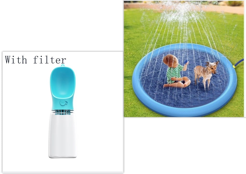 Ultimate Non-Slip Splash Pad – Outdoor Water Play Mat for Kids & Pets