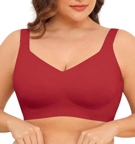 AuraSilk™ Full-Coverage Wireless Bra – Ultra-Comfort Everyday Ice Silk Bralette