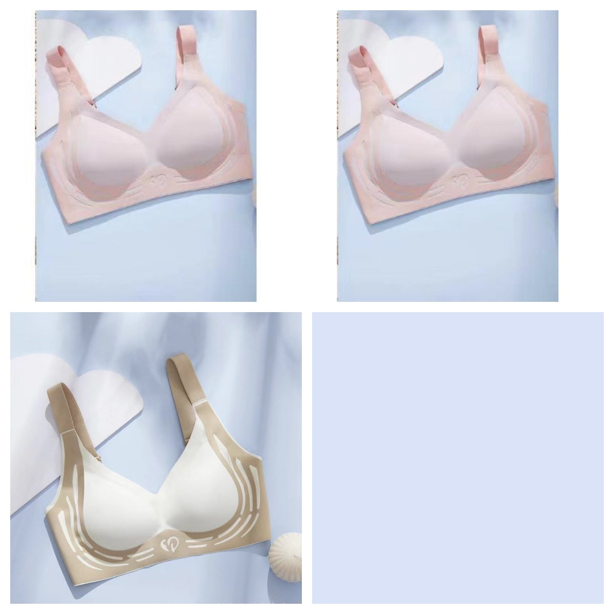 CloudSupport Plus-Size Bra – Customizable Wireless High-Impact Activewear