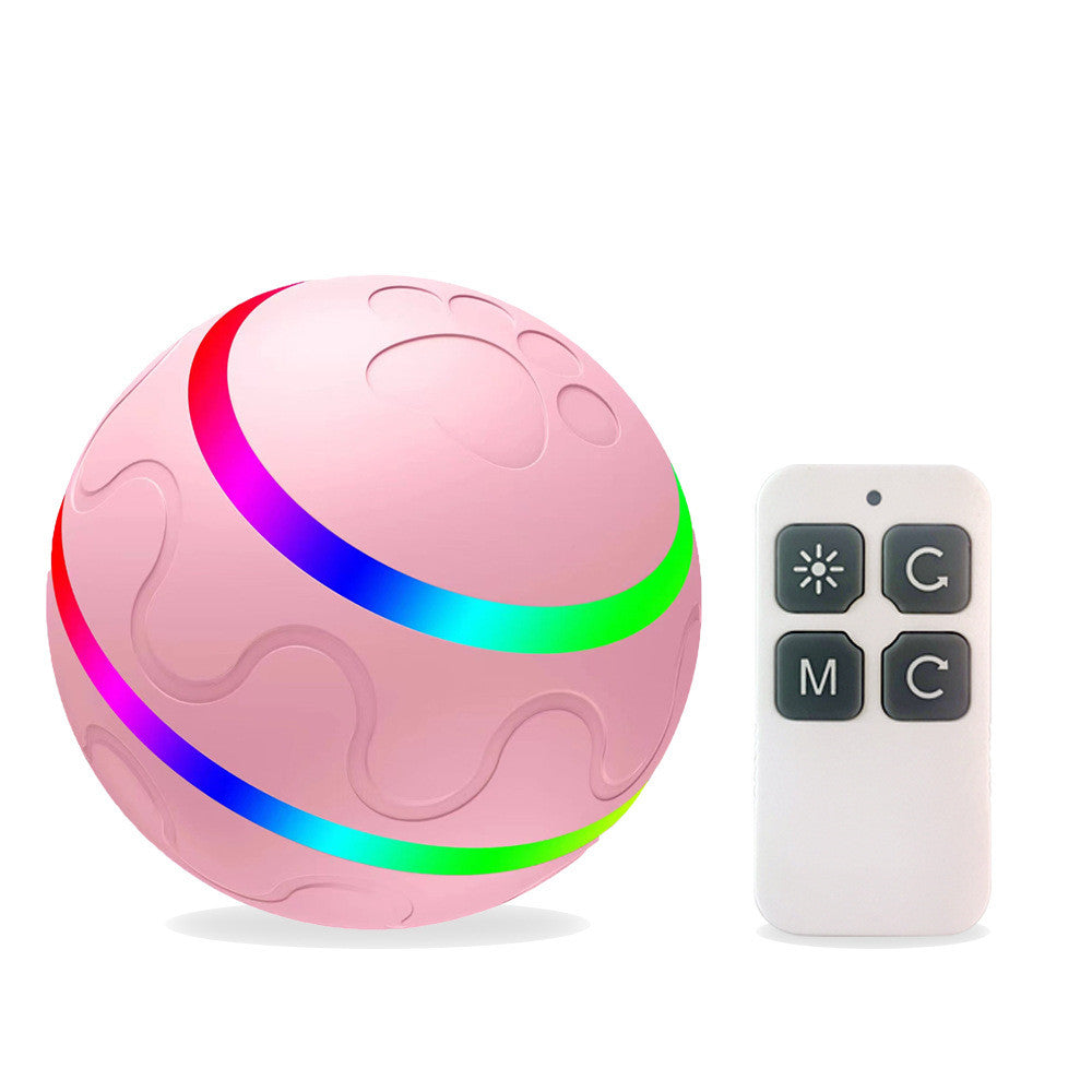 Intelligent Interactive Cat Ball Toy - USB Rechargeable 360° Rotating Robotic Pet Toy