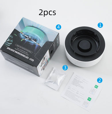 Trend Ritual™ 2-in-1 Ionic Air Purifier & Smokeless Ashtray - Odor Eliminator