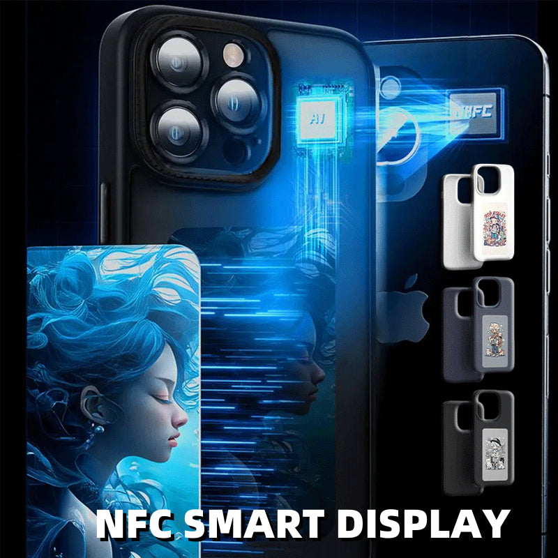 Infinite Display Phone Cover - Battery-Free E-Ink Personalized Screen Case