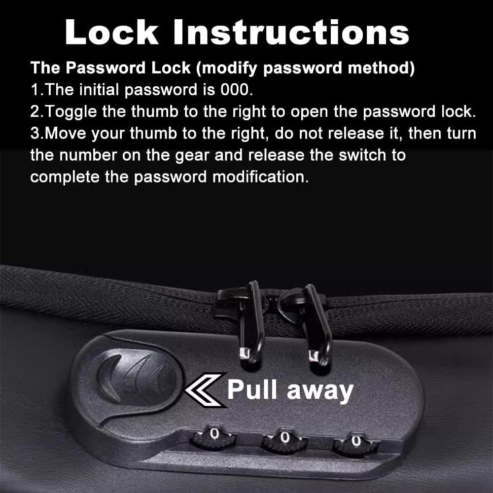 Trend Ritual™ Nomad Anti-Theft Sling Bag - Waterproof Crossbody with USB Charging