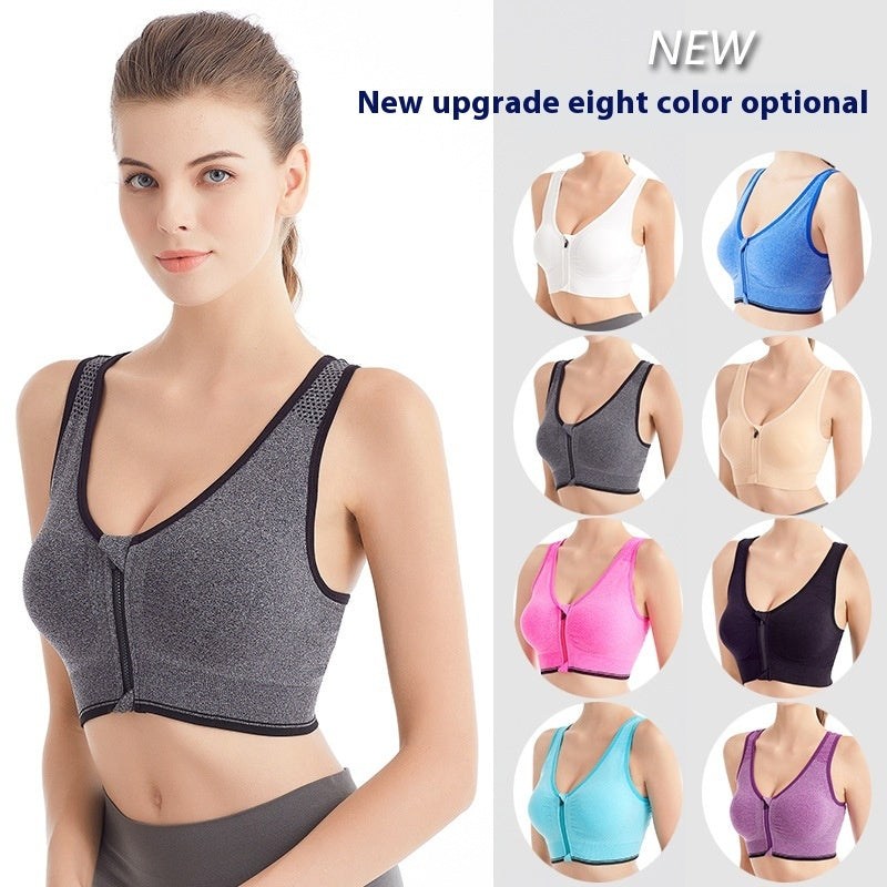 ZenMotion Wireless Sports Bra – Seamless, Breathable, High-Support Activewear