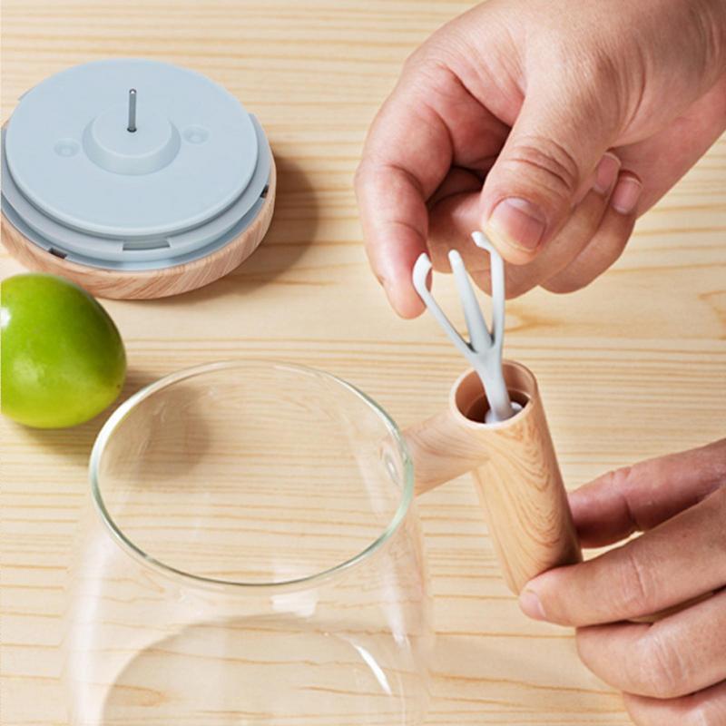 VortexGlass™ 400ml Self-Stirring Mug | High-Speed Electric Mixing Cup