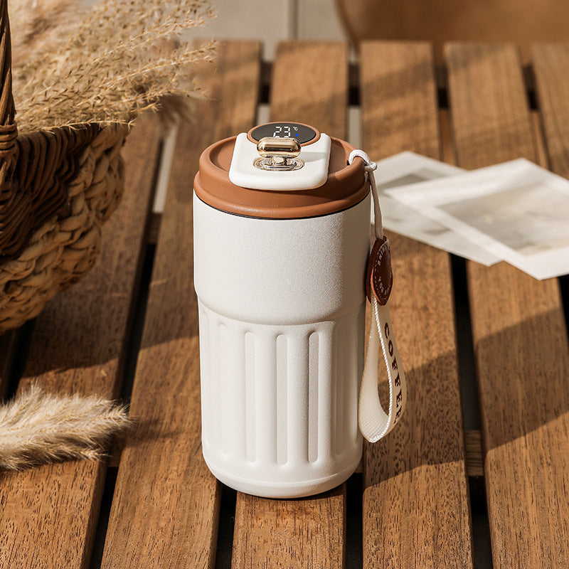 Trend Ritual™ Smart Thermal Bottle - 450ml LED Temperature Display Coffee Mug
