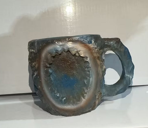 Trend Ritual™ Ethereal Geode Resin Mug - 400ml Handcrafted Mineral Crystal Cup