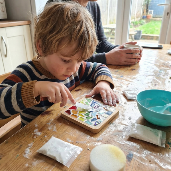 Handmade Mosaic Coaster Kit