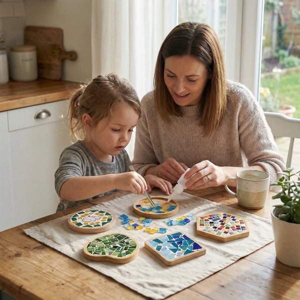 Handmade Mosaic Coaster Kit