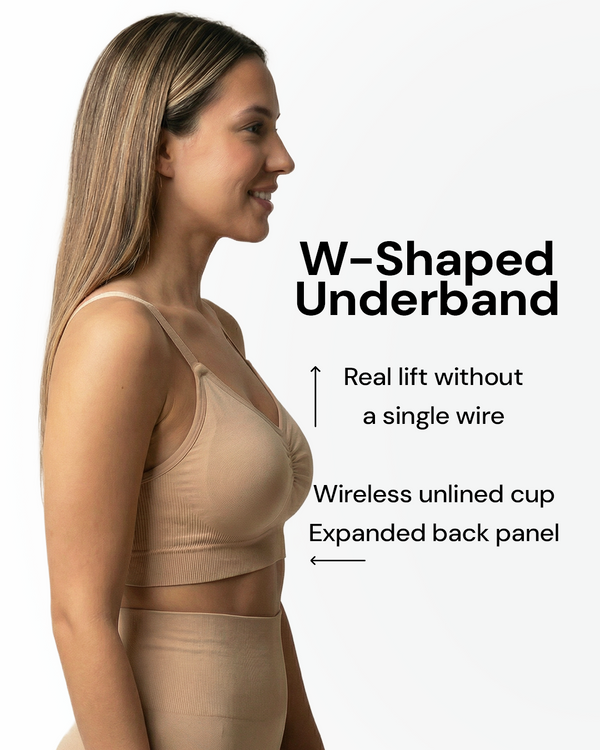 WaveBand Wireless Sculpting Comfort Bra