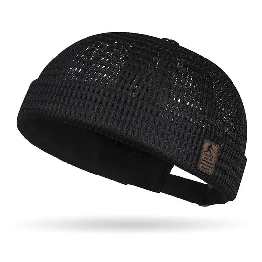 AeroMesh Brimless Docker Cap – Breathable Summer Skull Cap