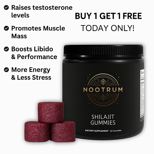 PeakBoost Shilajit Gummies - Natural Vitality, Stamina & Daily Energy Support for Men