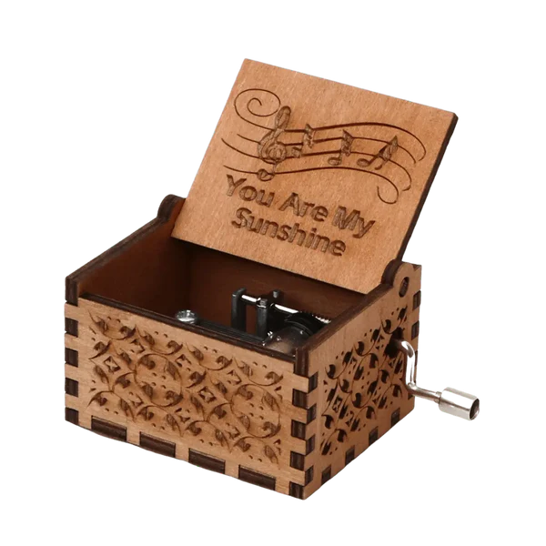 Keepsake Hand-Crank Music Box